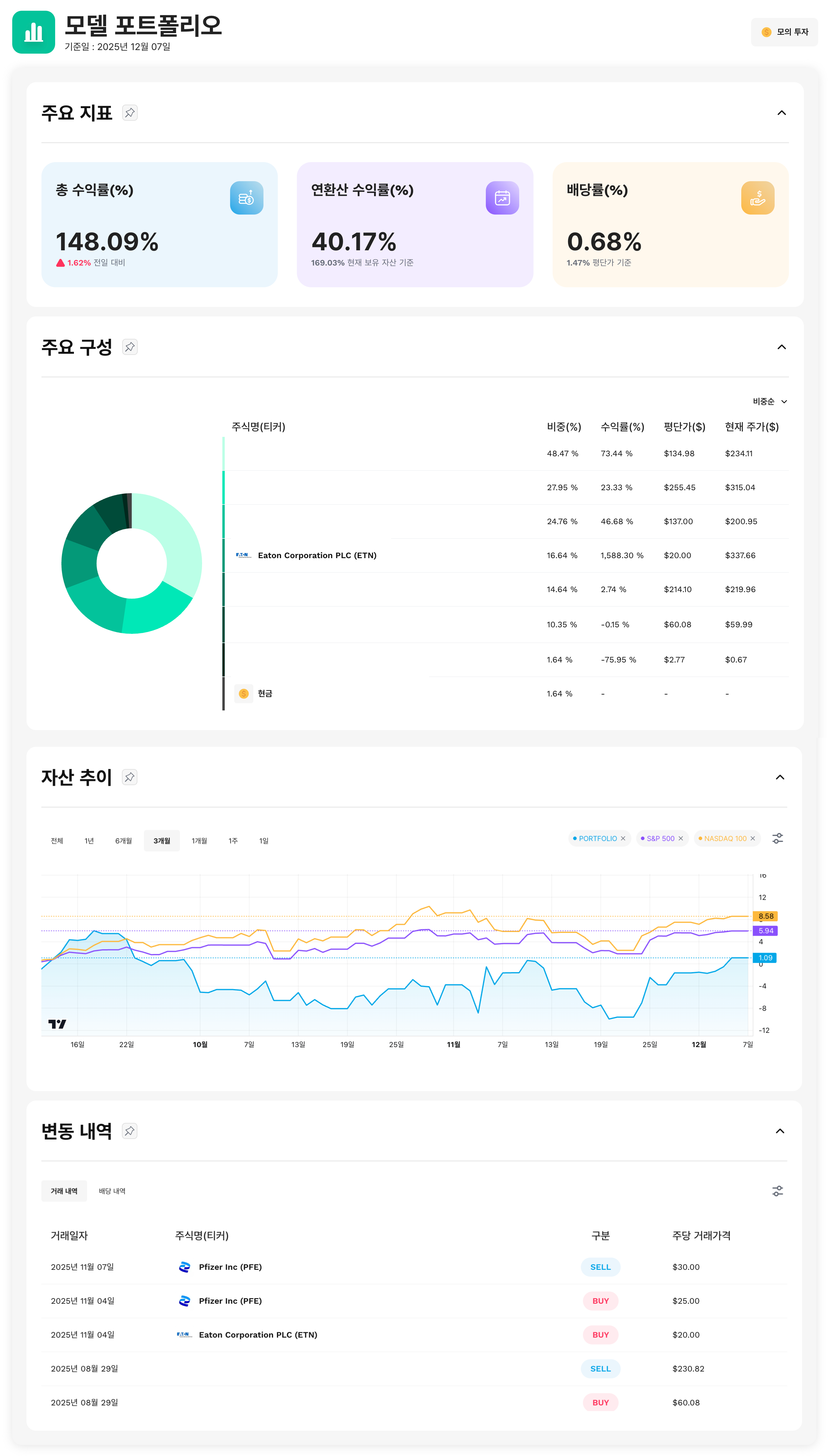 Portfolio Page